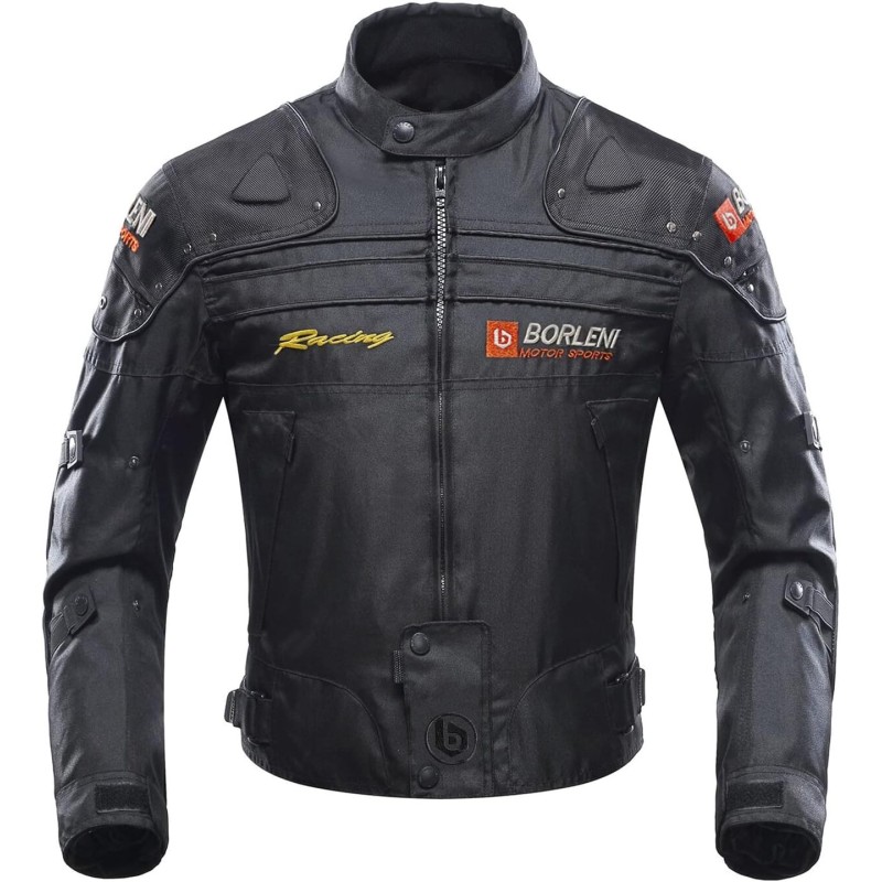 BORLENI Chaqueta de moto a prueba de viento Talla-L