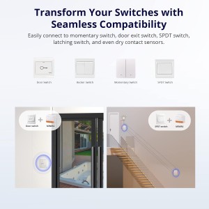 Interruptor WiFi Inteligente de 2 Vías,SONOFF MINIR4 4PCS mini Interruptor Inteligente Wifi