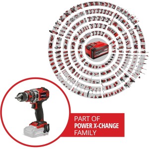 Einhell Taladro/destornillador Inalámbrico 18/50 Li-i BL Solo Power X-Change