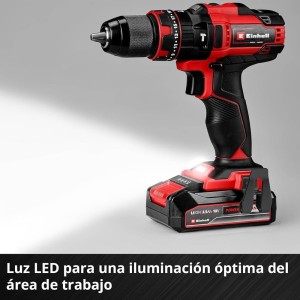 Einhell Taladro percutor con batería TE-CD 18/44 Li-i Power X-Change