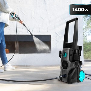 Cecotec Hidrolimpiadora de Alta Presión HydroBoost 1400 EasyGo. 1400W