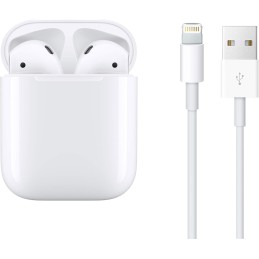 Apple AirPods (MV7N2TY/A) con Estuche de Carga (2.ª generación)