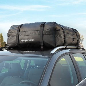 Amazon Basics Cofre de Techo Blando para Coche, 425L, Impermeable