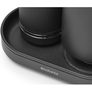 Brabantia - Dispensador jabón Cocina SinkStyle, Juego de 2 dispensadores para jabón de Manos