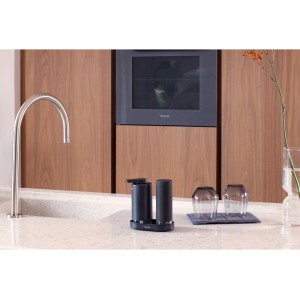 Brabantia - Dispensador jabón Cocina SinkStyle, Juego de 2 dispensadores para jabón de Manos