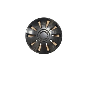 S SUMEX Juego de 4 Tapacubos de 16 Pulgadas Diseño Vermont Black