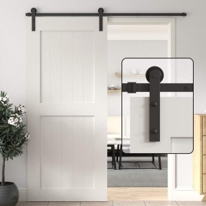 WINSOON 5FT/152CM Puerta Corredera Kit Herrajes Puertas Correderas