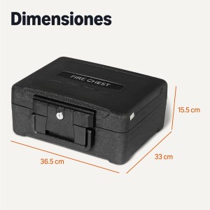 Amazon Basics Caja Fuerte para Documentos Ignífuga