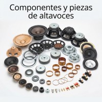 Componentes y piezas de altavoces
