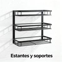 Estantes y soportes