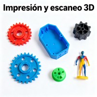 Impresión y escaneo 3D