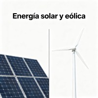 Energía solar y eólica