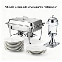 Artículos y equipo de servicio para la restauración