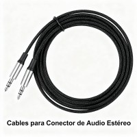 Cables para Conector de Audio Estéreo