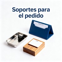 Soportes para el pedido