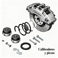 Calibradores y piezas