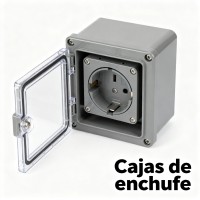 Cajas de enchufe