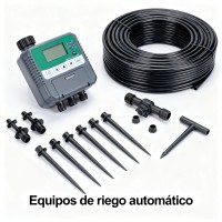 Equipos de riego automático