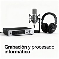 Grabación y procesado informático