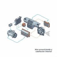 Aire acondicionado y calefacción interior