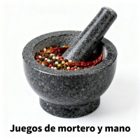 Juegos de mortero y mano