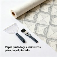 Papel pintado y suministros para papel pintado