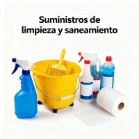 Suministros de limpieza y saneamiento