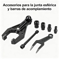 Accesorios para la junta esférica y barras de acomplamiento