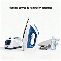 Planchas, centros de planchado y accesorios