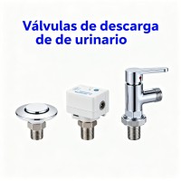 Válvulas de descarga de urinario