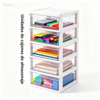 Unidades de cajones de almacenaje