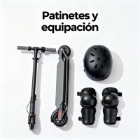 Patinetes y equipación
