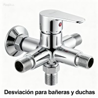 Desviación para bañeras y duchas