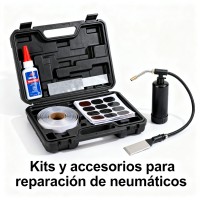 Kits y accesorios para reparación de neumáticos