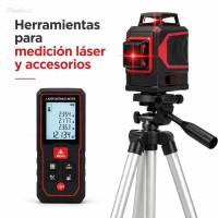 Herramientas para medición láser y accesorios