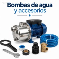 Bombas de agua y accesorios