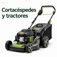 Cortacéspedes y tractores