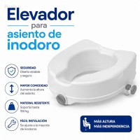 Elevador para asiento de inodoro