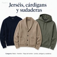 Jerséis, cárdigans y sudaderas
