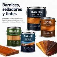 Barnices, selladores y tintes