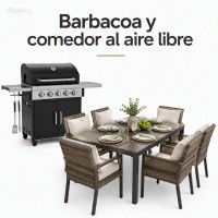Barbacoa y comedor al aire libre