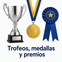 Trofeos, medallas y premios
