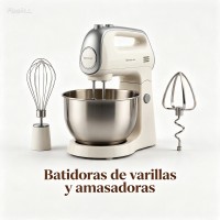 Batidoras de varillas y amasadoras
