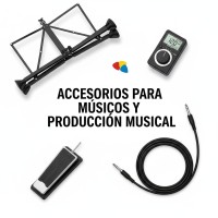 Accesorios para músicos y producción musical