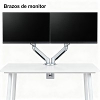 Brazos de monitor