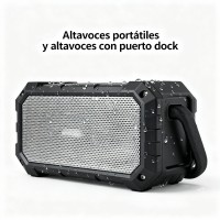 Altavoces portátiles y altavoces con puerto dock
