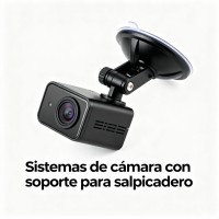 Sistemas de cámara con soporte para salpicadero