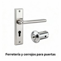 Ferretería y cerrojos para puertas