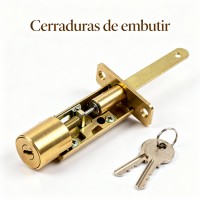 Cerraduras de embutir