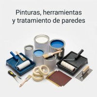 Pinturas, herramientas y tratamiento de paredes
